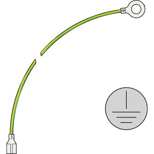 Comptec GND/Earthing Kit for Cases With Steel Cover (> 4 U)
