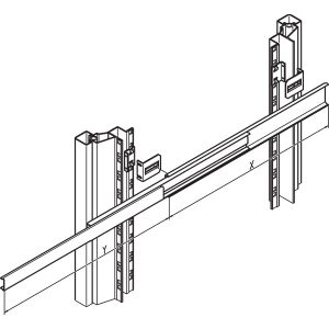 Mounting Kit for Telescopic Slide narrow, Varistar CP