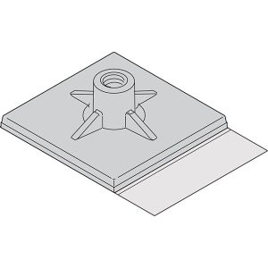 Interscale Adhesive Board Mounting Studs, Height 9 mm